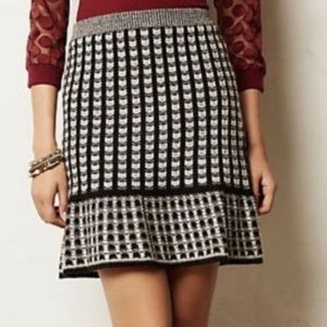 Anthropologie Sparrow Serissa sweater skirt M